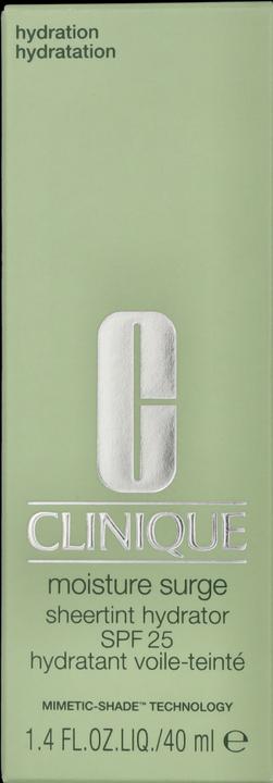 Actual product image Clinique Moisture Surge (Sun cream face, SPF 25, 40 ml, 66 g)