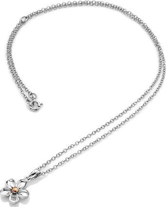 Produktbild Hot Diamonds Silver flower necklace Forget me not DP749