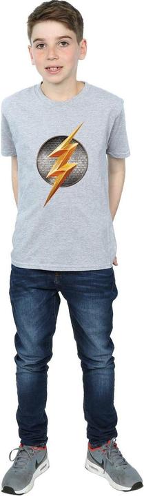 Image du produit - T-shirt JUSTICE LEAGUE MOVIE FLASH EMBLEM - Garçon (128)