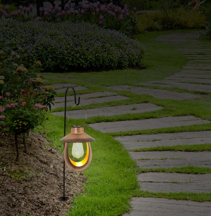 Produktbild Näve LED-Solar-Deko-Pendelleuchte incl. Erdspiess (IP44)
