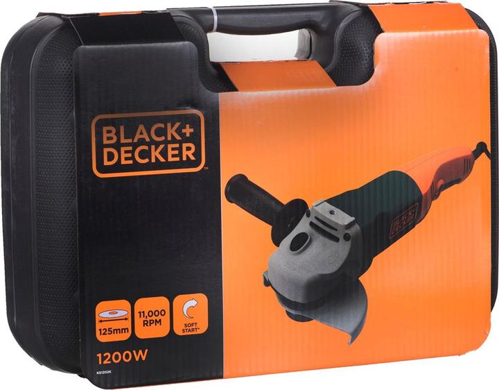 Produktbild Black & Decker Blac Winkelschl. KG1202K 1200W (125 mm)