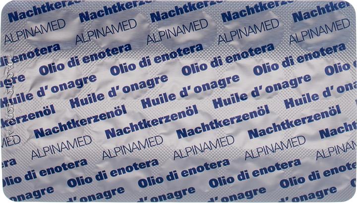 Nährwerte und Zutaten Alpinamed Nachtkerzenöl (120 Stück, Kapseln, 112 g)