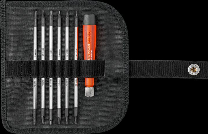 Actual product image PB Swiss Tools Screwdriver set PB 513 telescopic handle with interchangeable blades CBB (Allen screw, Slotted screws)