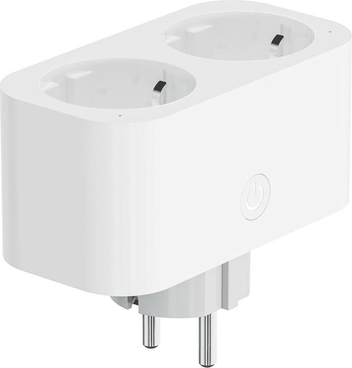 Woox R6153 Smart Dual Plug EU 16A + energy monitor