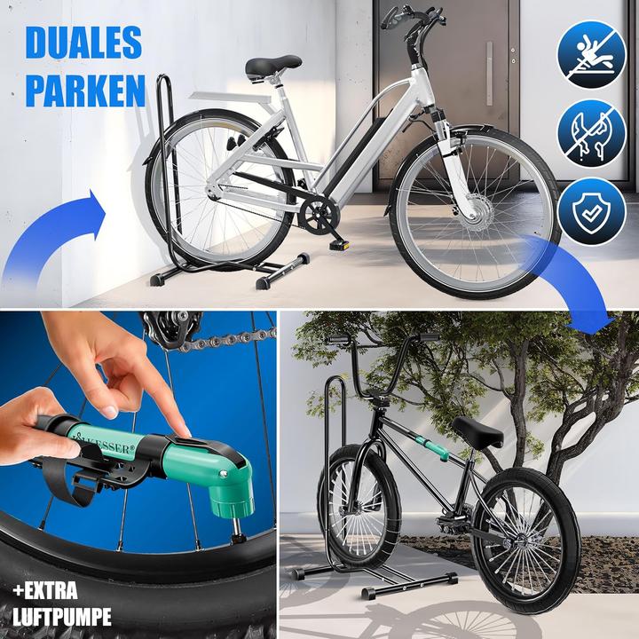 Produktbild Kesser Veloständer mit Luftpumpe