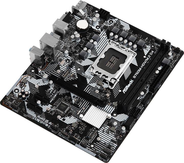 Produktbild AsRock B760M-HDV/M.2 D4 (LGA 1700, Intel B760, mATX)