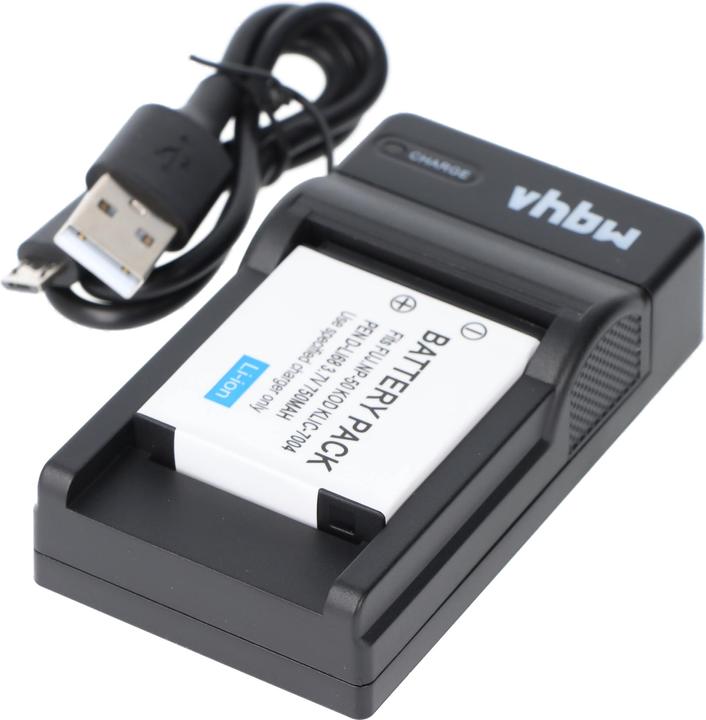 Produktbild AccuCell Ladegerät passend für Kodak Klic-7004, M1033, V1073, EasyShare V1253, Easyshare V1273 (Ladegerät)