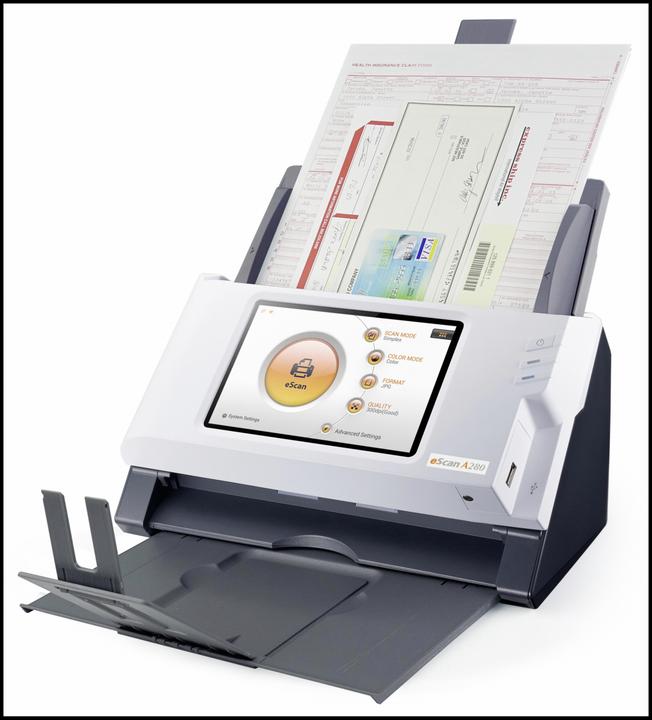Actual product image Plustek eScan A 280 Essential (USB, WLAN, LAN)