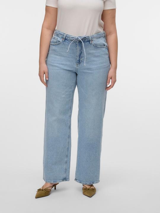 Actual product image Vero Moda VMCTESSA Hohe Taille Weiter Beinschnitt Jeans Weit geschnitten (52)