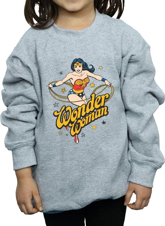 Immagine prodotto Wonder Woman Stars Felpa Ragazze (128)