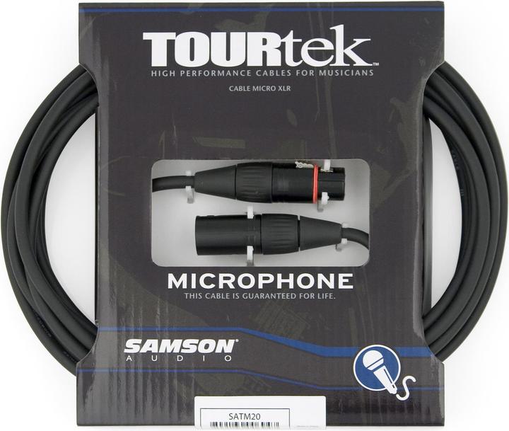 Image du produit Samson Câble de microphone Tourtek (6 m, XLR)