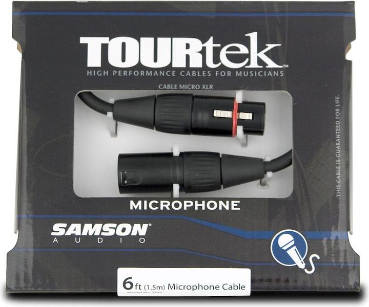 Image du produit Samson Câble de microphone Tourtek (1.50 m, XLR)