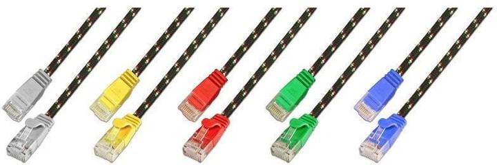 Actual product image Wirewin Network cable with nylon jacket (UTP, CAT6, 1 m)
