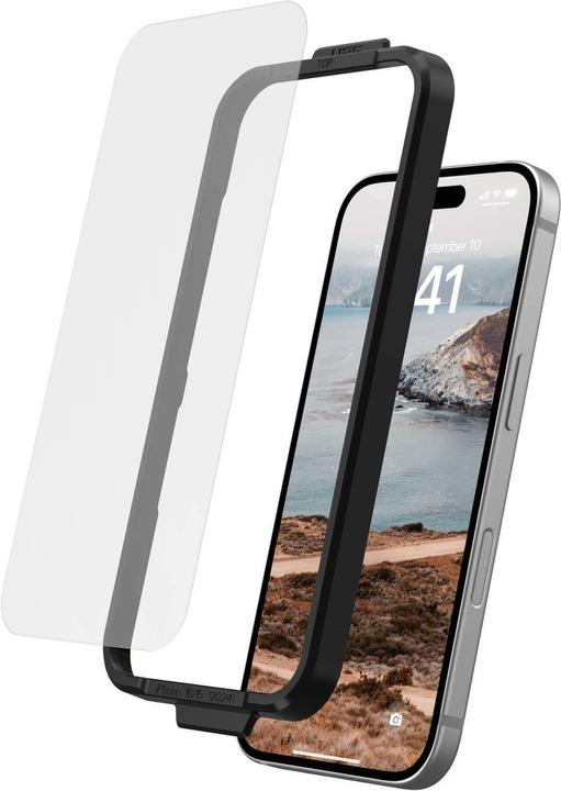 Productafbeelding UAG Glazen schild (1 Stuk, Apple iPhone 16, Apple iPhone 15)