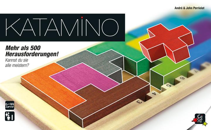 Produktbild Gigamic GIGD2016 - Katamino, Knobelspiel, für 1-2 Spieler, ab 8 Jahren (DE-Monoausgabe) (Deutsch)