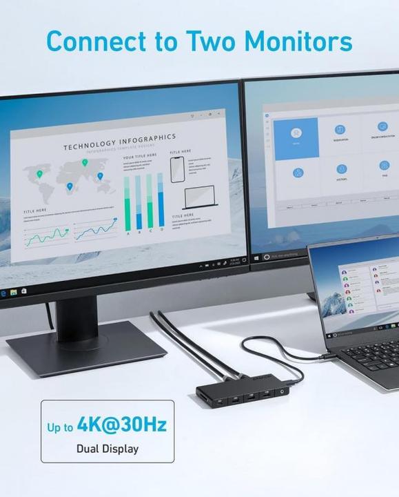 Productafbeelding Anker 364 (USB-C, 10 Havens)