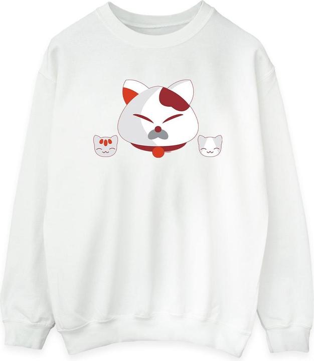 Disney Big Hero 6 Baymax Kitten Heads Sweatshirt (L)