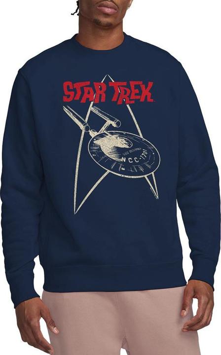 Actual product image Unisex Adult Ship Symbol Sweatshirt (M)