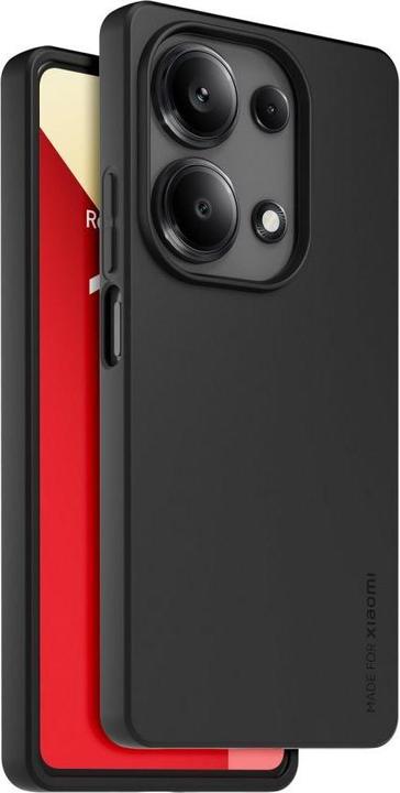 Image du produit Modelabs Fabriqué pour Xiaomi Couverture TPU pour Xiaomi Redmi Note 13 Pro 4G Noir (Xiaomi Poco M6 Pro)
