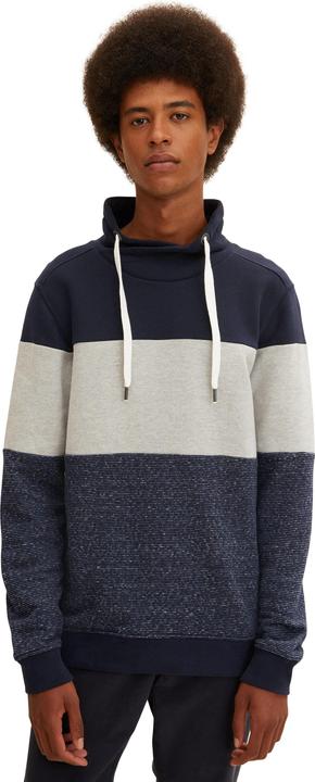 Image du produit Tom Tailor Sweatshirt Colour Blocking Pullover ohne Kapuze (M)