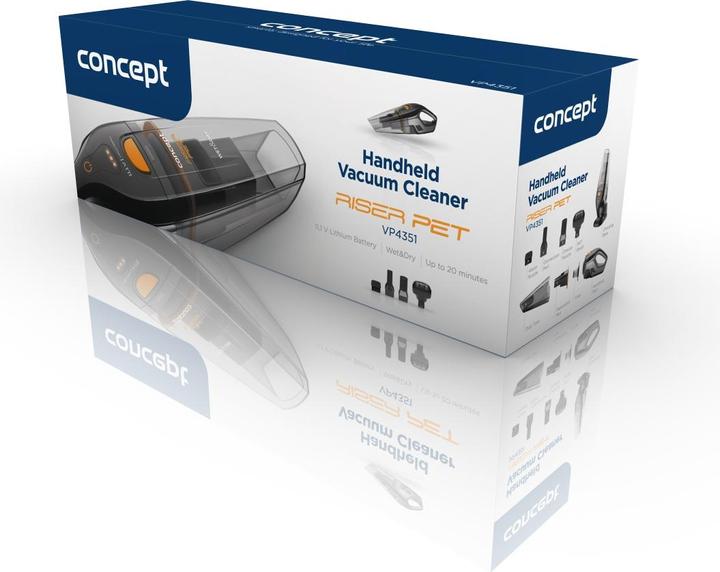Actual product image Concept VP4351 Hand Vacuum Cleaner Bagless