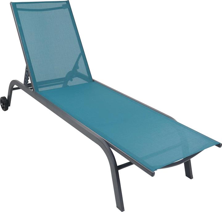 Produktbild VCM Sonnenliege Liegestuhl Rollen Sonlas (190 cm)