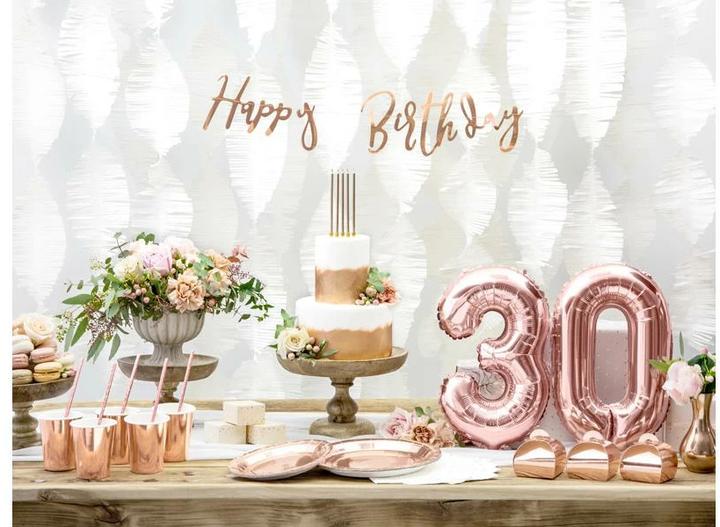 Actual product image Partydeco Mug Rose Gold (6 x)