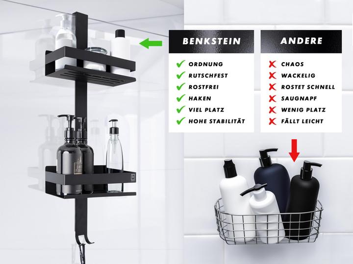 Image du produit Benkstein Organisateur de douche
