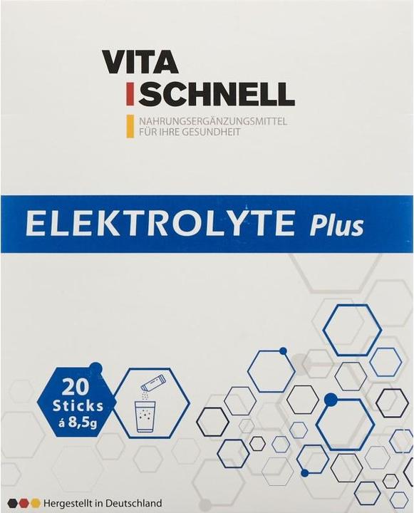Immagine prodotto Delnava Pharma Vita Quick Electrolytes Plus (20 Pezzo/i, Busta, 214 g)