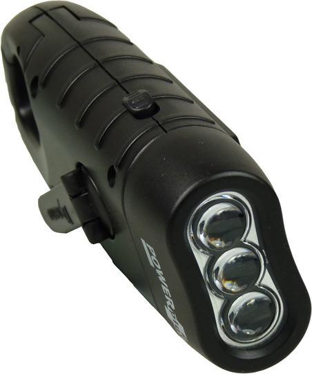 Image du produit Powerplus Solar Lampe de poche à LED alimentée par énergie solaire et dynamique avec mousqueton