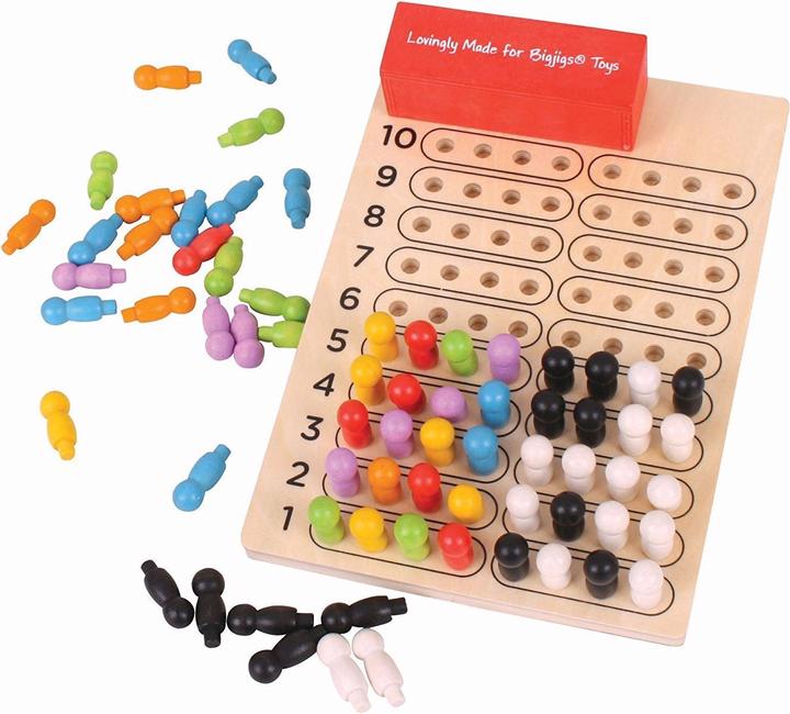 Produktbild Bigjigs Holzspiel Crack the Code (Multilingual)