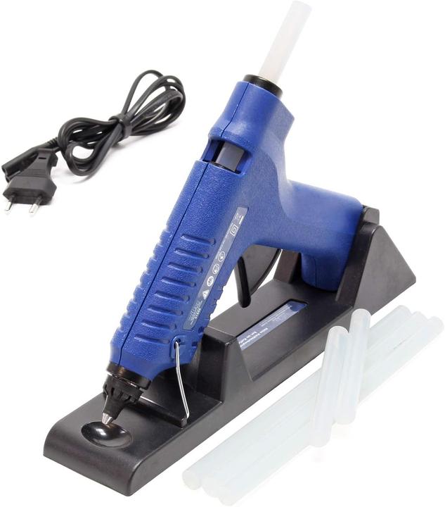 Produktbild Wiltec Heissklebepistole Set 80W Klebepistole Aufheizstation Heisskleber Klebepatronen