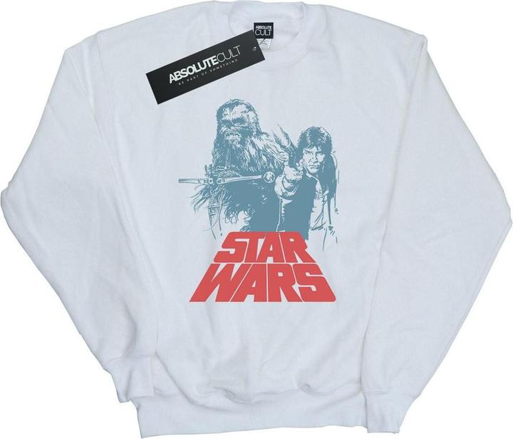 Star Wars Han Solo Chewie Duet Sweatshirt (M)