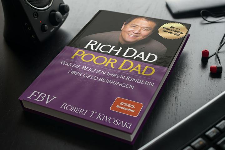 Actual product image Rich Dad Poor Dad (German, Robert T. Kiyosaki, 2016)