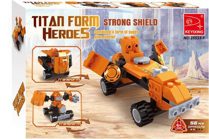 Image du produit KeyiXing Boîte de construction Titan Vehicles 3in1