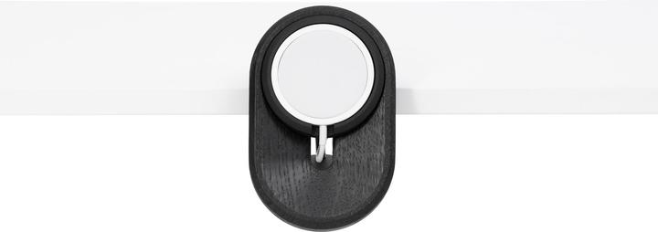 Actual product image Oakywood MagSafe iPhone Desk Shelf Mount - magnetic shelf mount for iPhone - color Black -