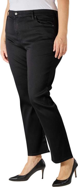 Actual product image Levis 724 Jeans High Rise Straight Plus Size soft black (W44/L32)