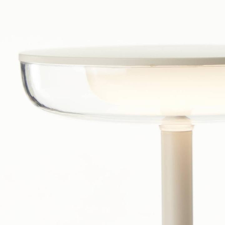 Actual product image Brelight G40950A20 Nevio rechargeable table lamp 2 W warm white taupe (200 lm)