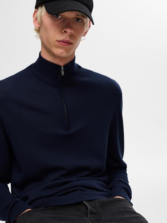 Immagine prodotto Selected Homme Slhtray Ls Knit Merino Half Zip Noos (XXL)
