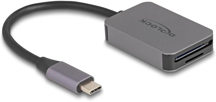 Delock USB Type-C card reader in aluminium (USB-C)