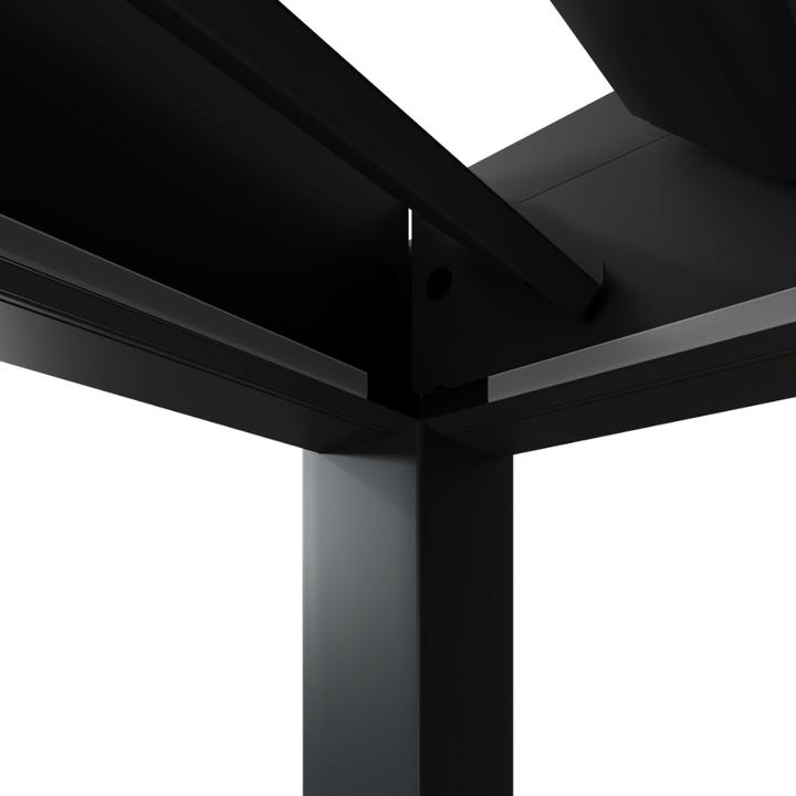 Immagine prodotto Weide Pergola elettrica 4x6m antracite con LED (600 cm, 400 cm)