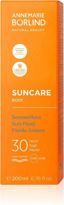 Actual product image Annemarie Börlind Börlind Sonne Sonnenfluid Lichtschutzfaktor 30 (SPF 30, 200 ml)
