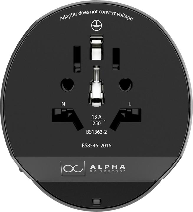 Produktbild Skross Alpha World-Reiseadapter inkl. Hartschalen-Etui