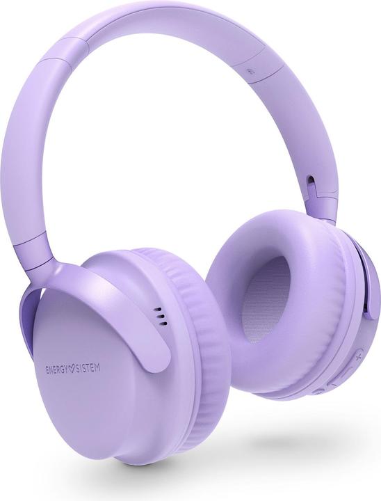 Produktbild Energy Sistem Headphones Bluetooth Style 3 Lavender (Bluetooth, Deep Bass, High-quality voice calls (ANC, 25 h, Kabelgebunden)