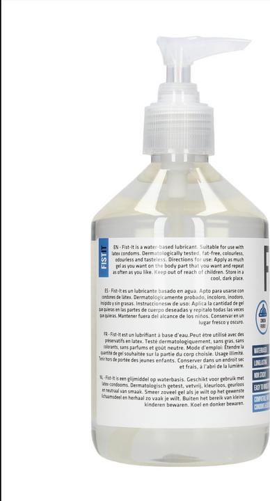 Actual product image Pharmquests Fist It - Extra Thick - 500 ml - Pump (500 ml)