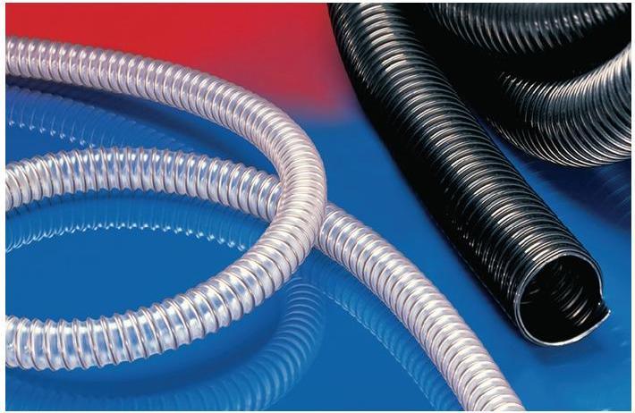 Actual product image Norres Suction and transport hose AIRDUC® PUR 355 HT Inner Ø 75 mm 5.5 mm Length 15 m