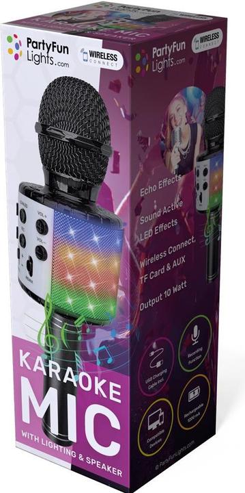 Image du produit PartyFun Lights Party Fun Lights - Karaoke microphone with speaker - (605600)