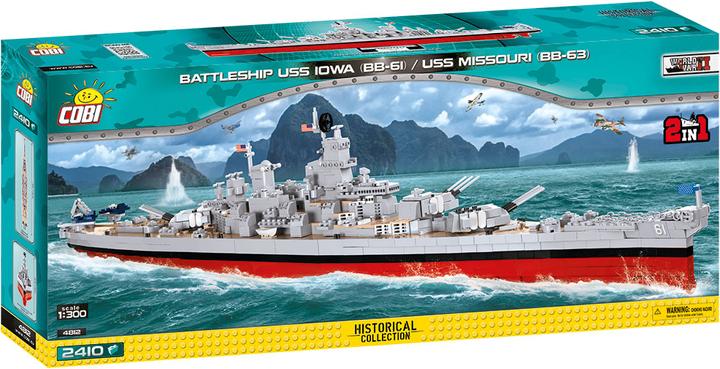 Produktbild Cobi USS Iowa BB-61 (2in1) oder USS Missouri BB-63