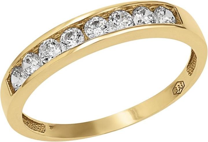 Produktbild Amor Ringe für Damen, Gold 333, Zirkonia synth. (60, 333/8 K Gold)
