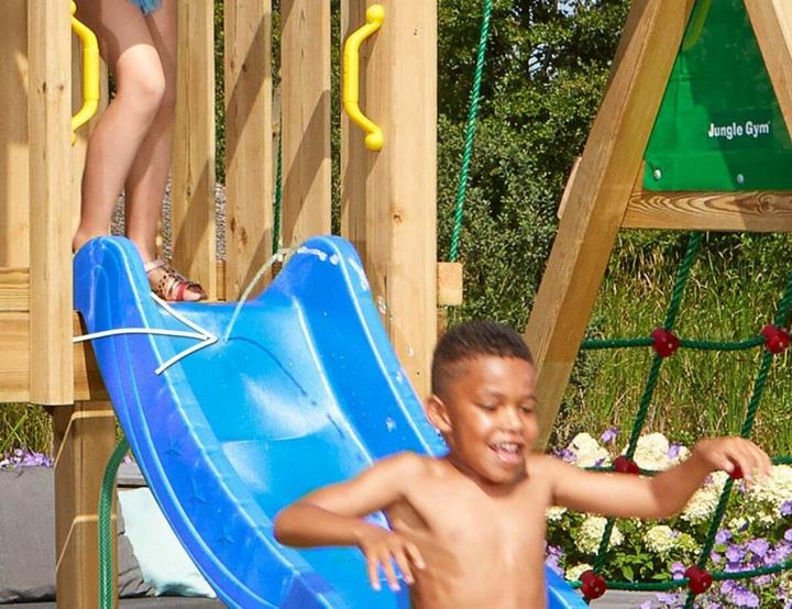Image du produit Jungle Gym Glissière d'onde longue bleu
